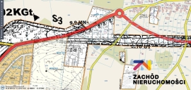 Atrakcyjna działka budowlana z usługami Łaz